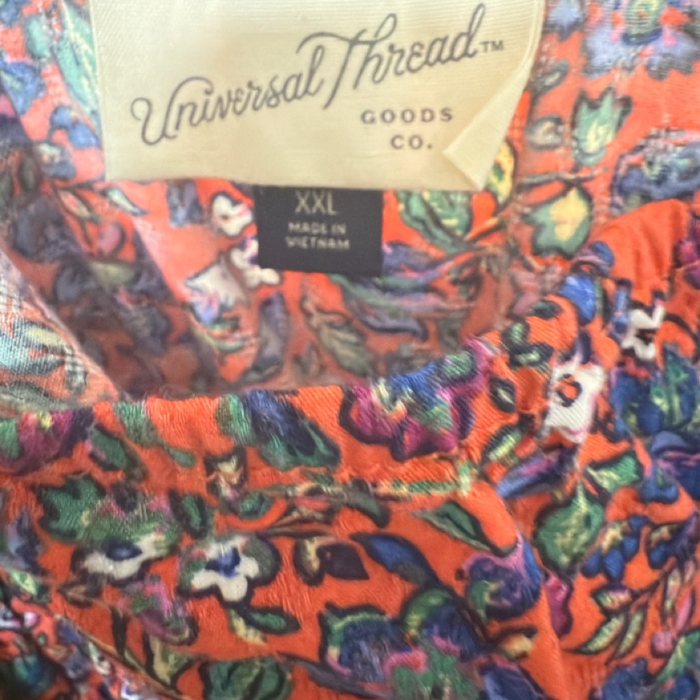NWOT Universal Thread Colorful Floral Dress - Picture 4 of 4